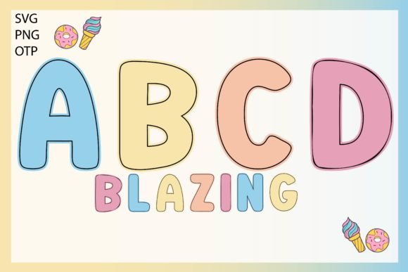 Blazing: The Playful Retro Font for Creative Projects