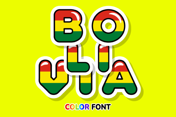 Bolivia: A Color Font Inspired by National Pride