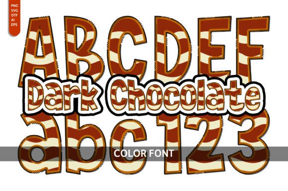 Dark Chocolate: A Font with Artistic Flair and Playful Charm