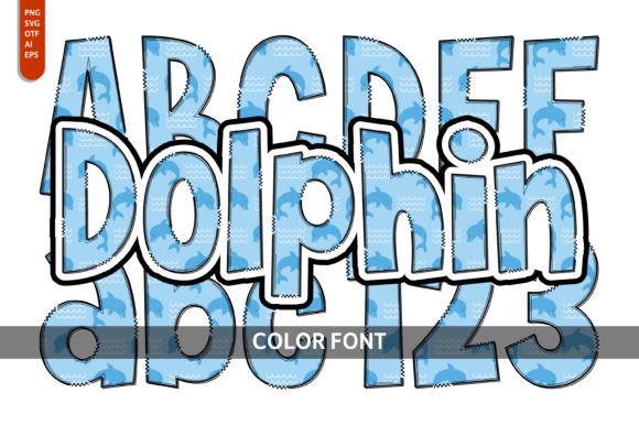 Dolphin: A Creative Font for Sun-Drenched Design