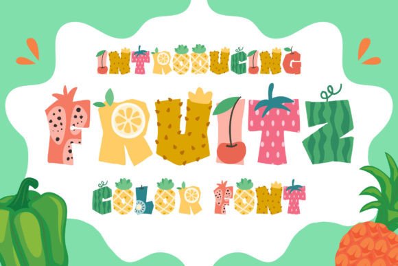 Fruitz SVG Font: Adding Playful Color to Your Design Toolkit