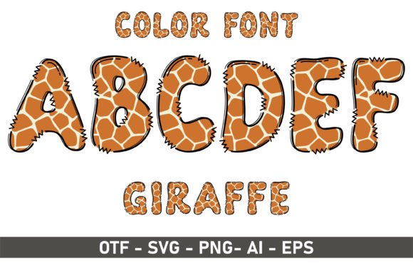 Giraffe Font: A Playful Typeface for Creative Projects