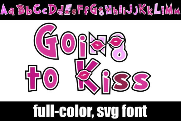 Going to Kiss: Injecting Vibrant Energy into Modern Typography