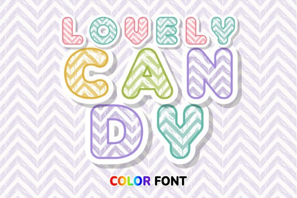 Lovely Candy: A Font That Brings Playful Energy to Your Designs