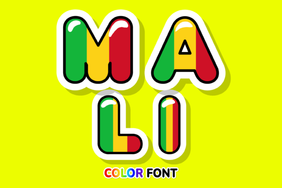 Mali: The Creative Color Font with Cultural Flair