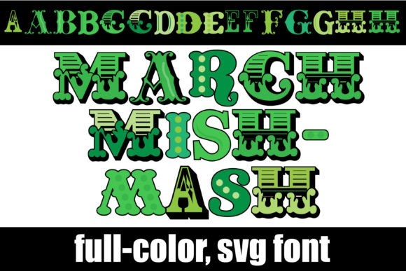March Mishmash: A Playful Font for Festive Projects