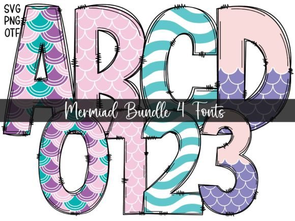 Mermaid a: A Creative Font for Joyful, Youthful Designs