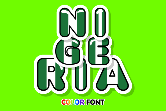 Nigeria: A Creative Font with National Pride