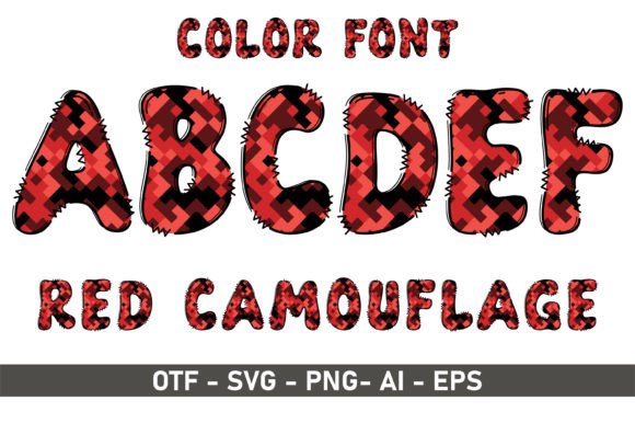 Red Camouflage: Infusing Energy into Your Creative Projects