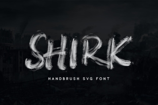 Shirk: The Hand-Brushed SVG Font with Authentic Style