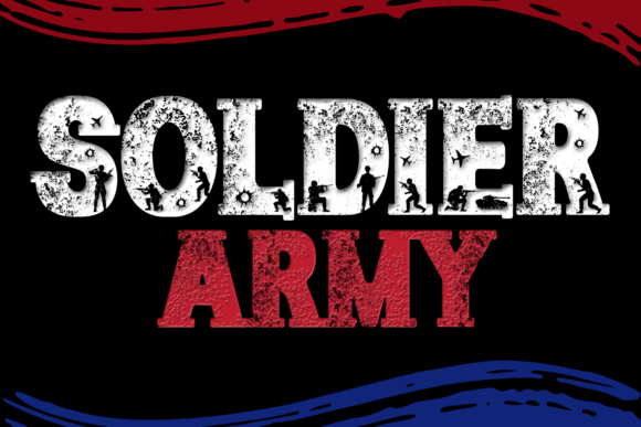 Soldier Army: A Display Font with a Grungy, Bold Personality