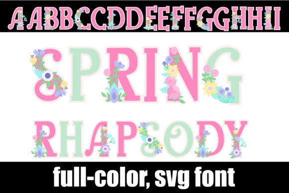 Spring Rhapsody: A Blooming Typeface for Creative Projects