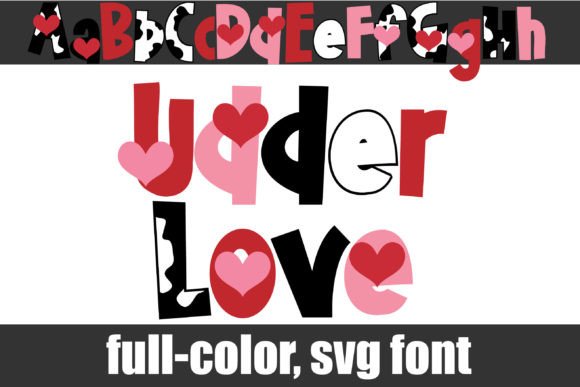 Udder Love: A Fresh, Colorful Font for Modern Design